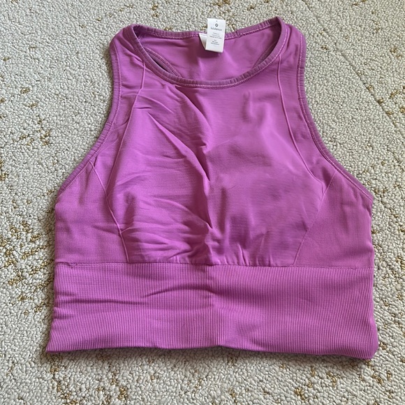 LULULEMON CROPPED TANK - Picture 1 of 3